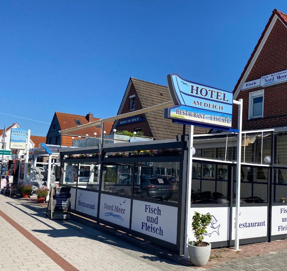 Hotel Am Deich Norddeich  Exteriör bild