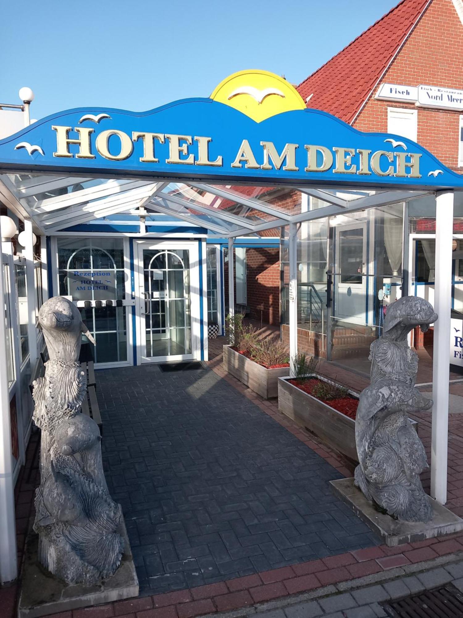 Hotel Am Deich Norddeich  Exteriör bild